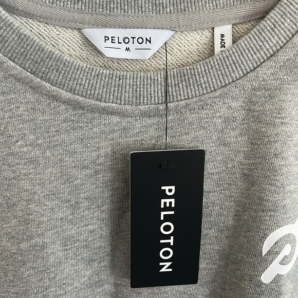 Peloton Chic Fabric Mix Pullover, Size Medium - Picture 2 of 7